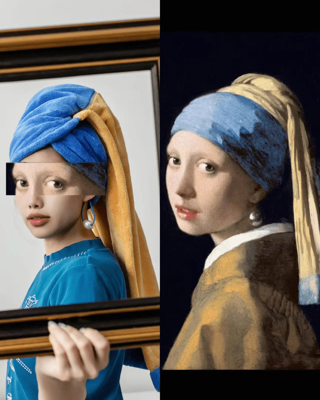 Girl with a Pearl Earring Hair Cap